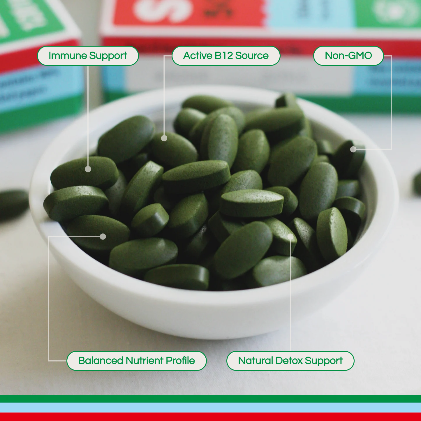 Sun Chlorella Tablets (500mg) – Sun Chlorella USA