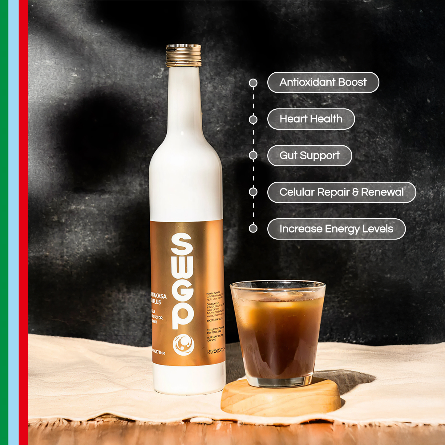Sun Chlorella Wakasa Gold Plus | CGF Liquid Elixir | Concentrated Sun Chlorella Wakasa Gold Plus | CGF Liquid Elixir | Concentrated