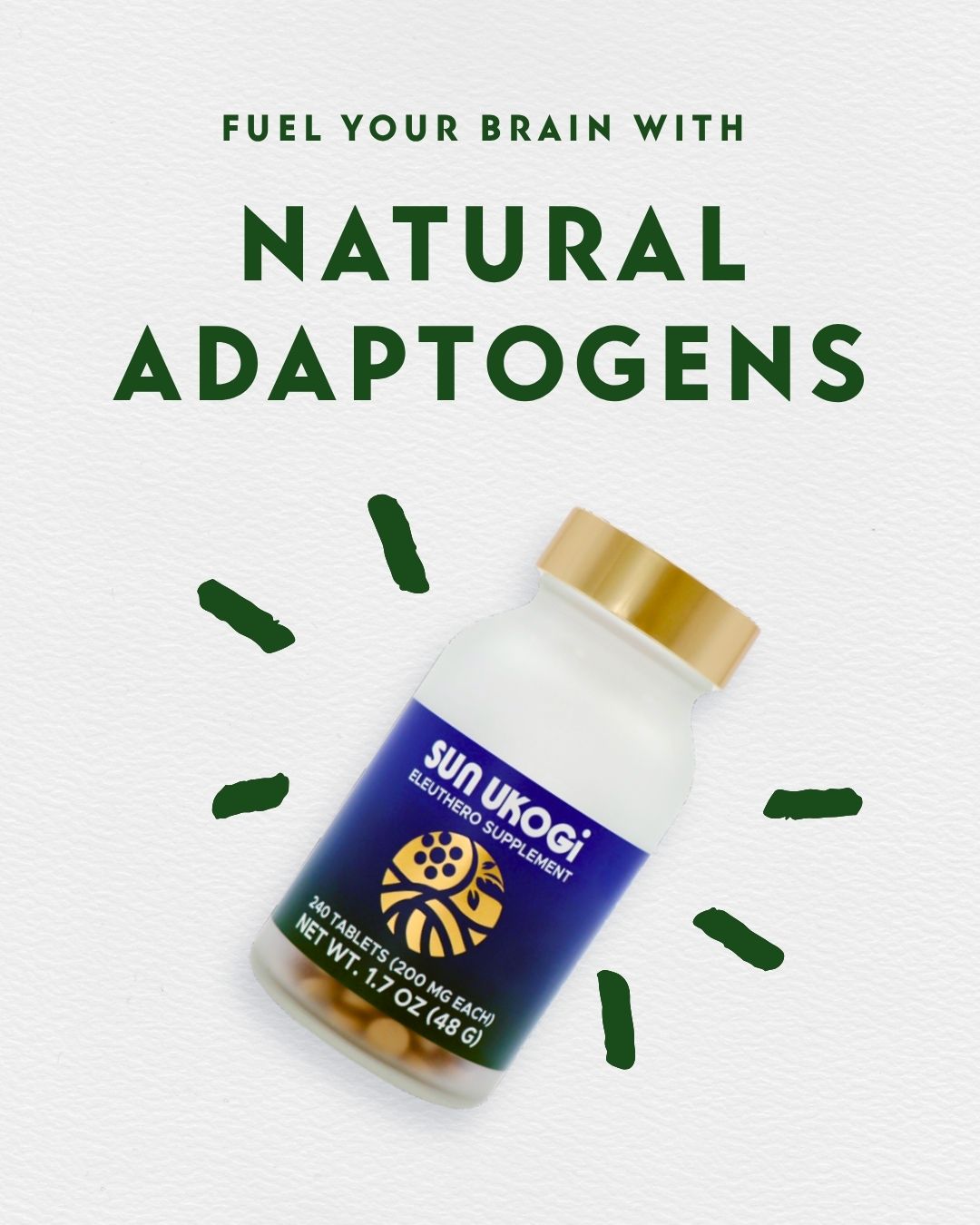 Sun Ukogi for Natural Stress Relief – Sun Chlorella USA