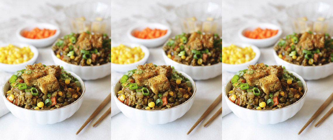 Chlorella Vegan Fried Rice 