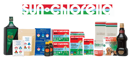 Sun Chlorella provides a variety of wellness products including our chlorella, eleuthero, skin cream and pet health products.