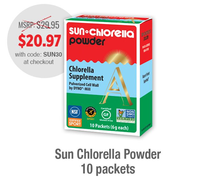 Sun Chlorella Powder 10 packets