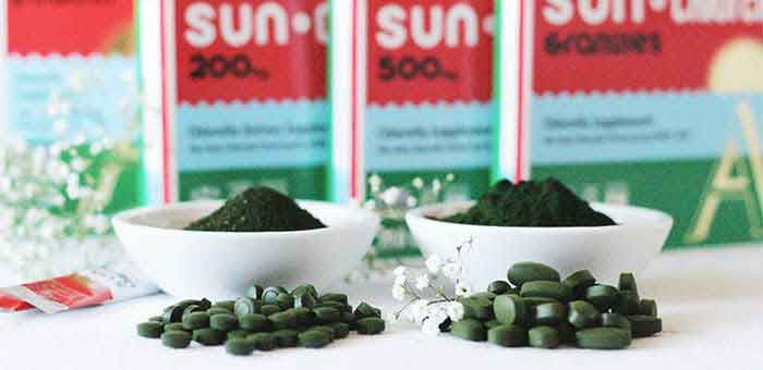 Chlorella Tablets and Powder - Sun Chlorella USA