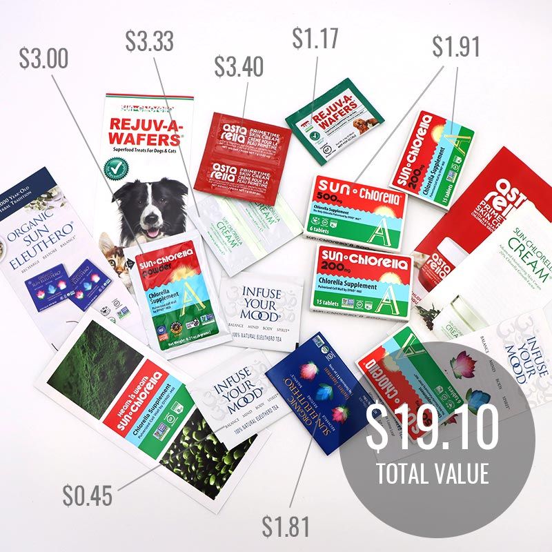 $9.99 Variety Trial Box worth $19.19 total value! $9.99 Variety Trial Box worth $19.19 total value!