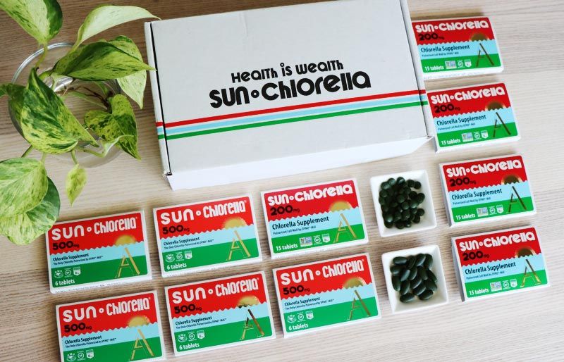 $9.99 Chlorella Trial Box includes our best selling tablets in 200mg and 500mg sizes!