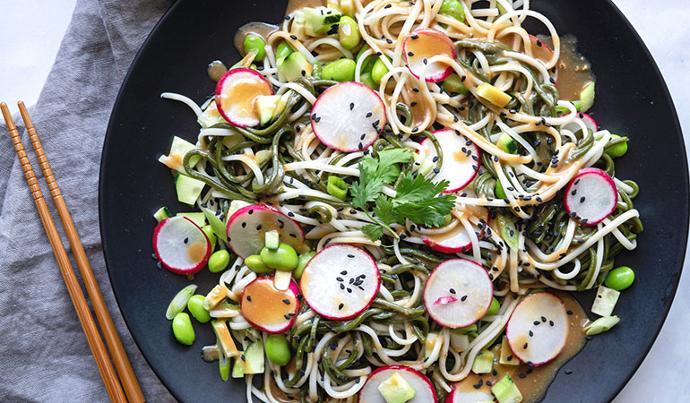 Miso Sesame Noodle Salad