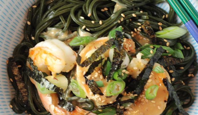 Udon Noodles Go Green Udon Noodles Go Green