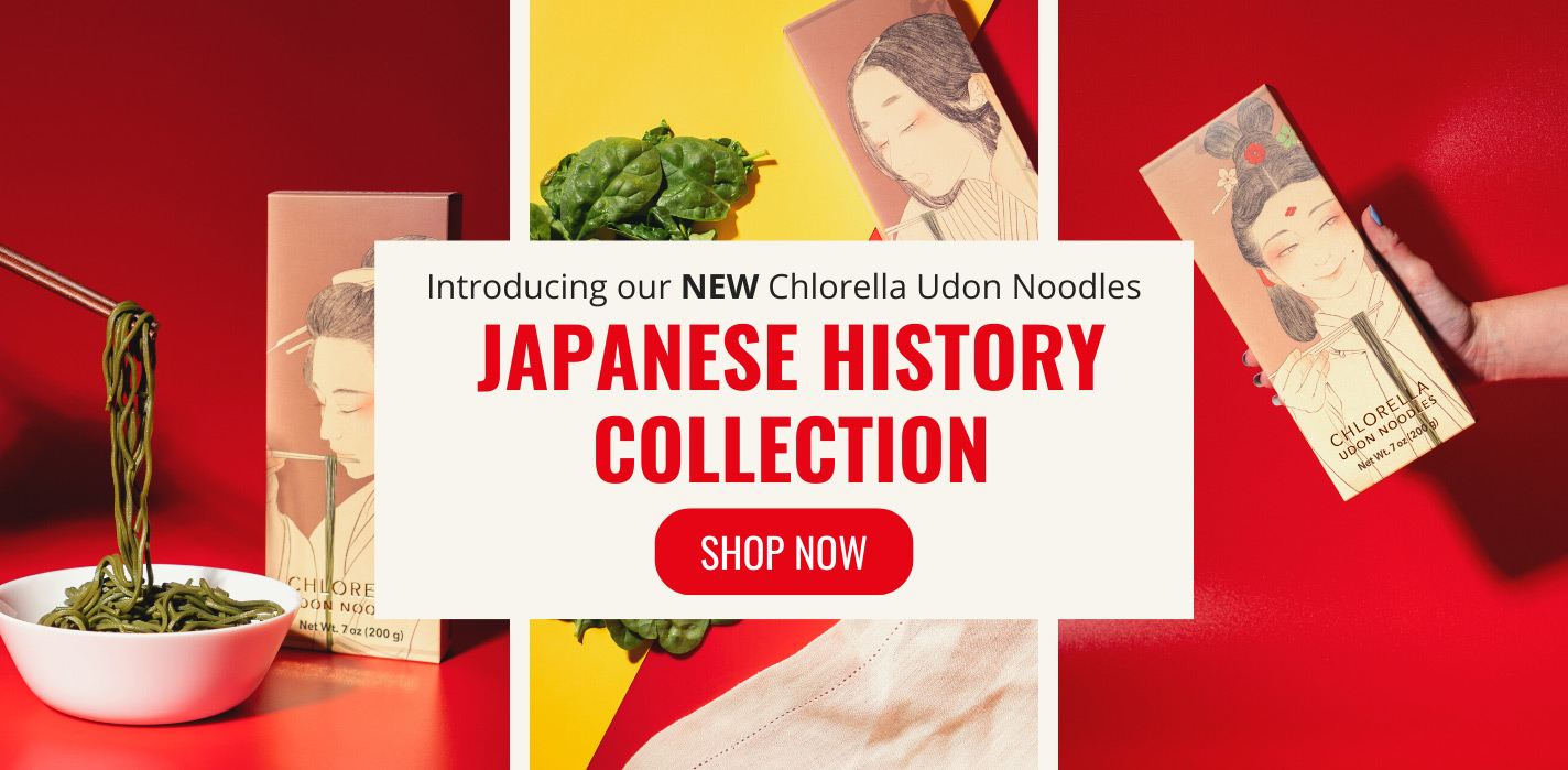 Chlorella Udon Noodles Japanese History Collection