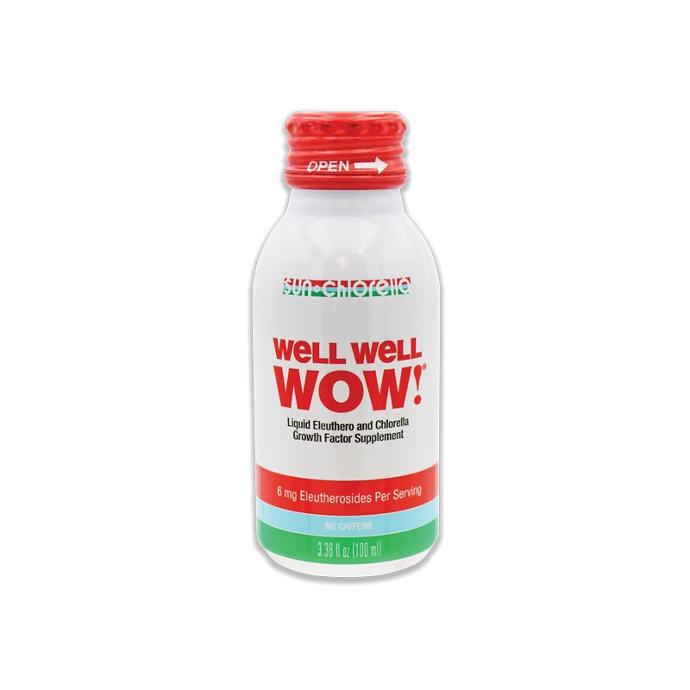 Well Well Wow! Drink 1 bottle 3.38 fl oz Liquid Eleuthero and Chlorella Growth Factor drink