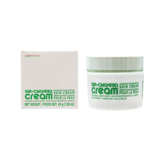 Sun Chlorella Cream Healthy Looking Radiant Skin Rich in Chlorella Growth Factor dewy skin finish