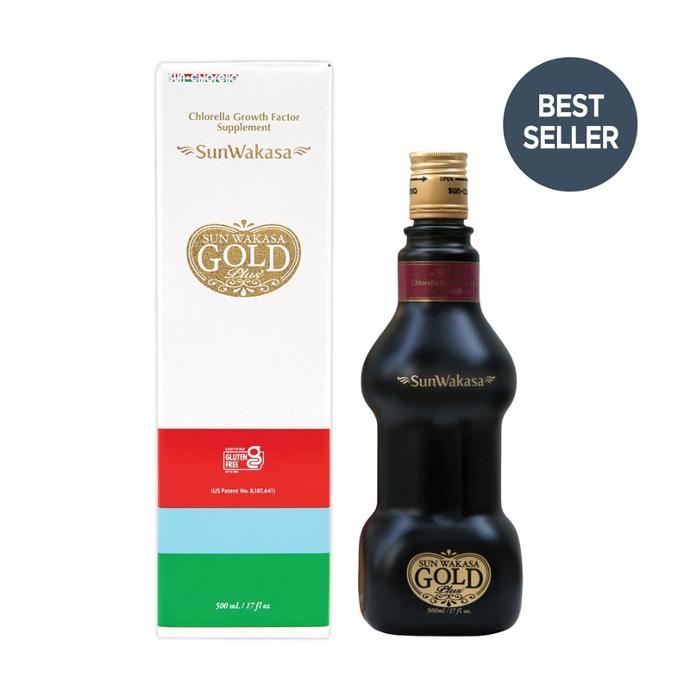 Sun Wakasa Gold Plus Bottle and Box