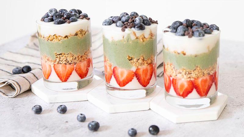 Chlorella Yogurt