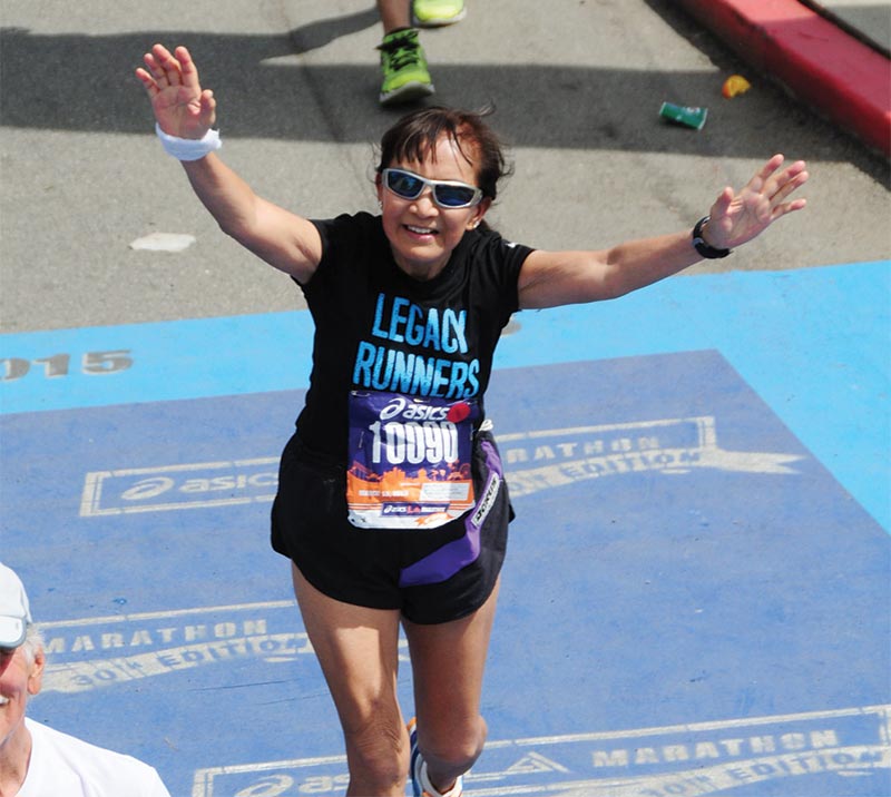 May Dubois- Marathon Runner