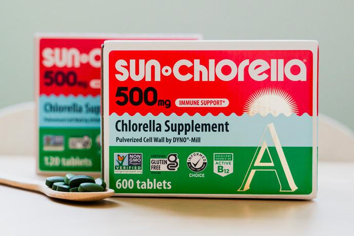 Sun Chlorella 500mg Tablets 100 Days Supply