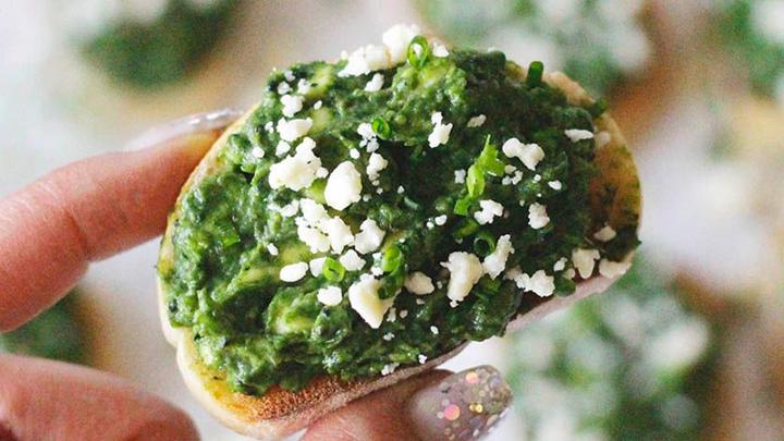 Vegan Avocado Chlorella Toast