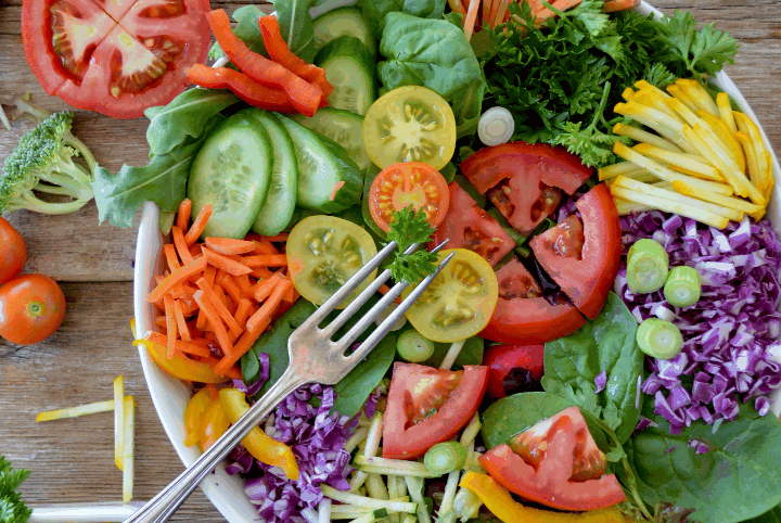 A Plate of Salad