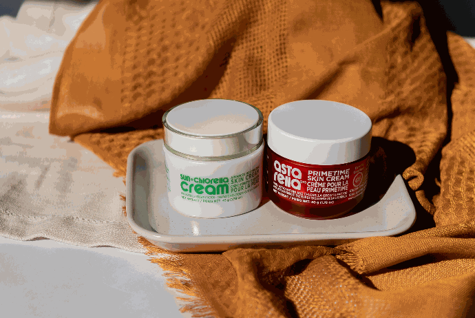 Sun Chlorella Cream and Astarella Primetime Skin Cream