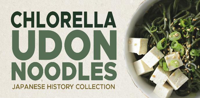 Chlorella Udon Noodles Japanese History Collection
