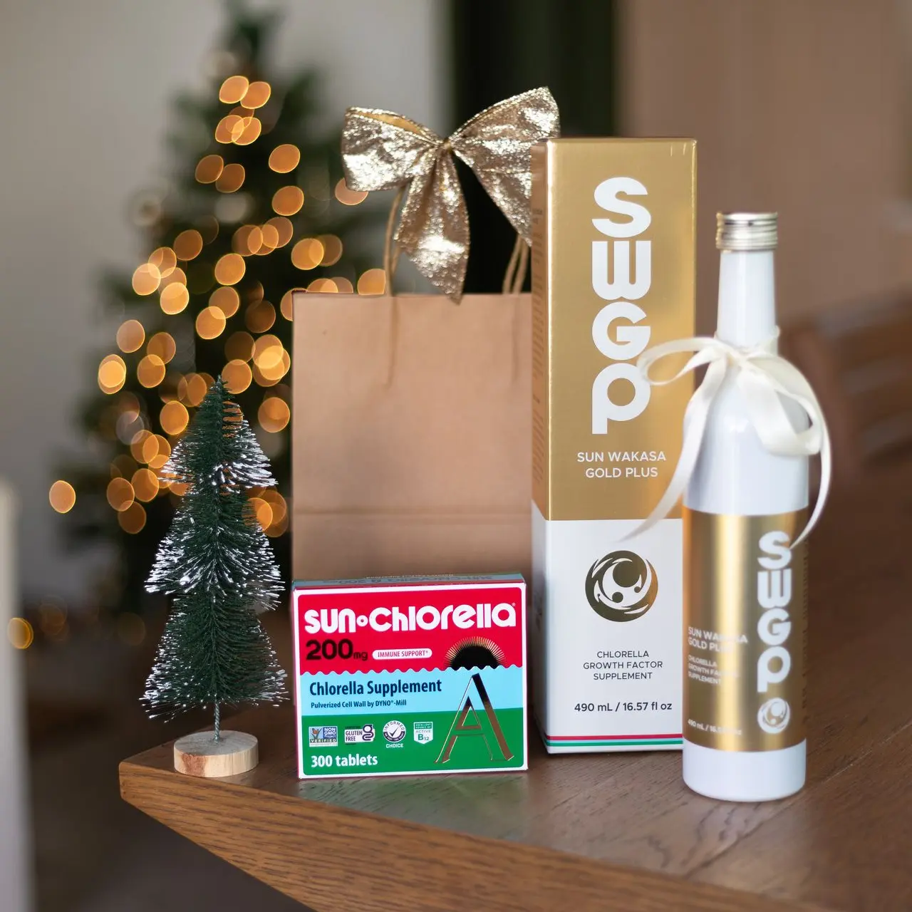 Immune Booster Bundle | Includes Sun Chlorella Tablets & Sun Wakasa Gold Plus + Free Travel Kit Immune Booster Bundle | Includes Sun Chlorella Tablets & Sun Wakasa Gold Plus + Free Travel Kit