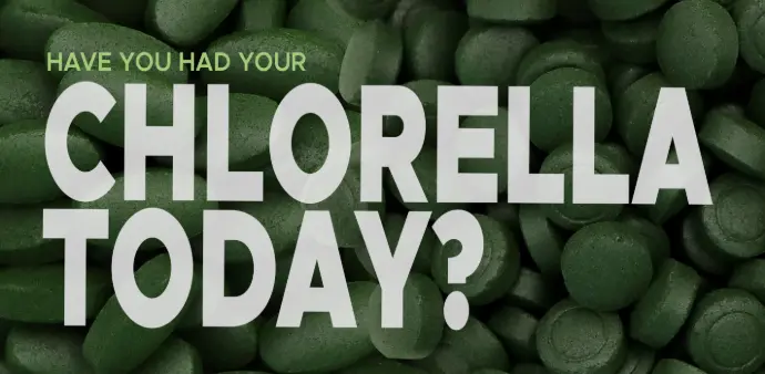 Sun Chlorella 200mg and 500mg tablets