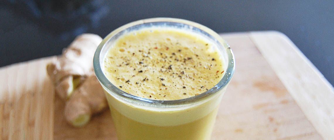chlorella turmeric latte recipe