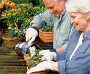 Gardening is a great way to get exercise outdoors, while growing healthy foods