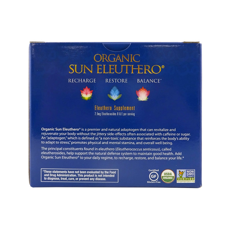 ORGANIC SUN ELEUTHERO 1200 TABLETS