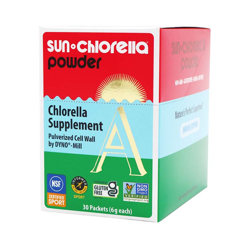 SUN CHLORELLA POWDER - 30 PACKETS (6g each)