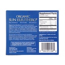 Organic Sun Eleuthero Supplement Facts