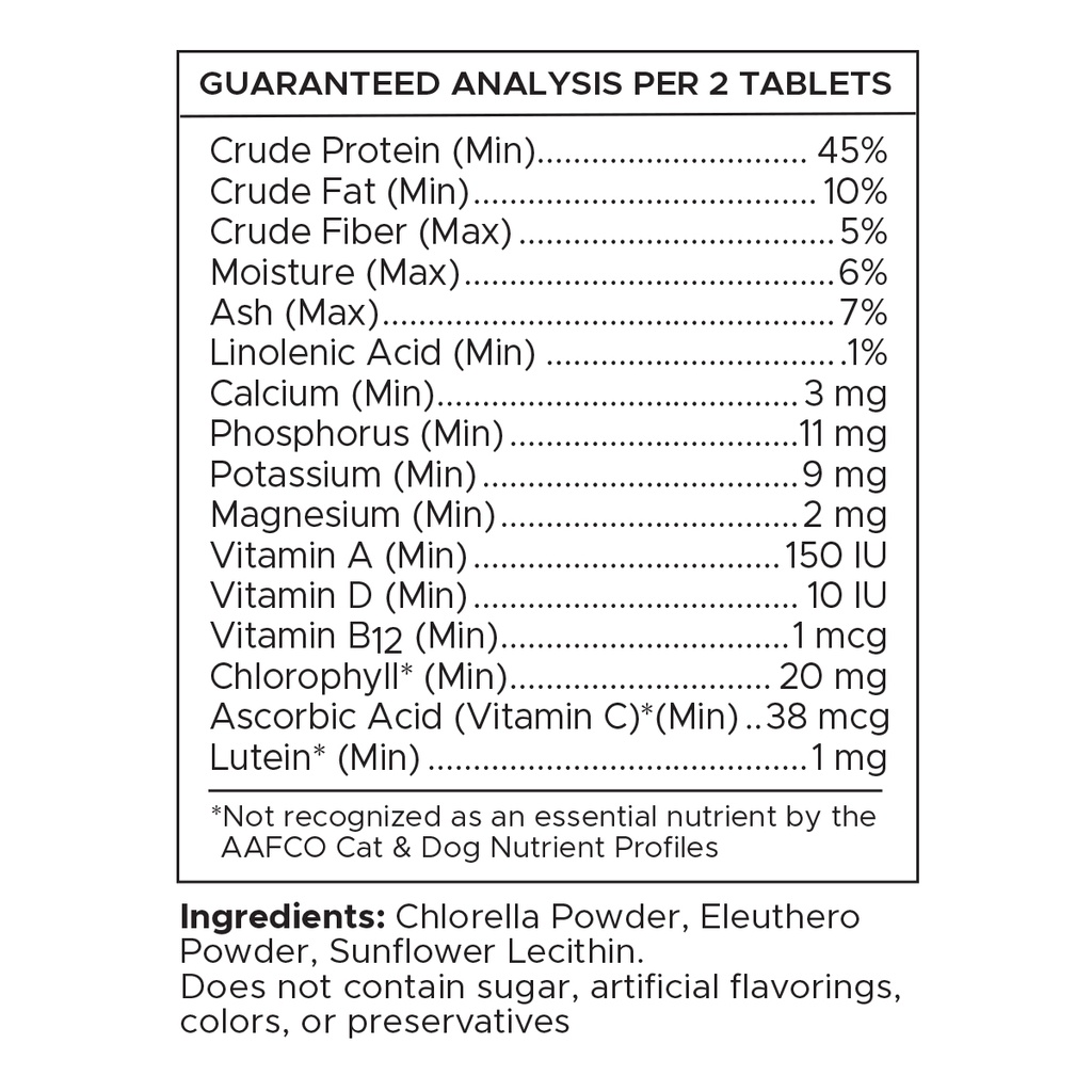 SUN PET TREATS - 120 TABLETS