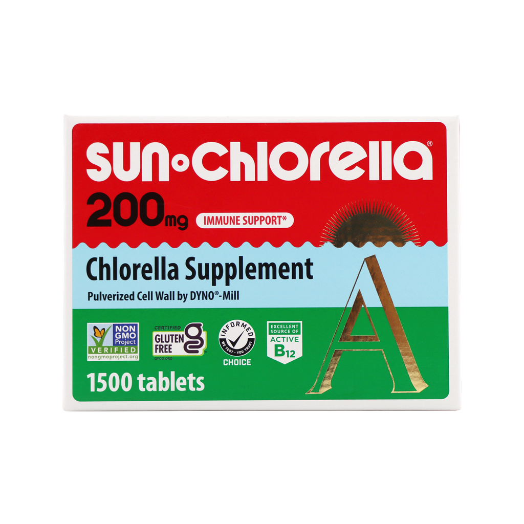 SUN CHLORELLA 200MG - 1500 TABLETS