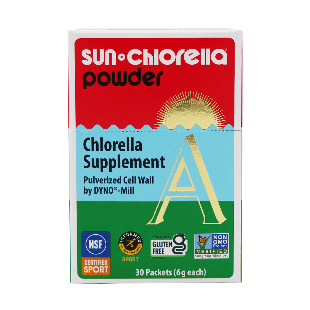 SUN CHLORELLA POWDER - 30 PACKETS (6g each)