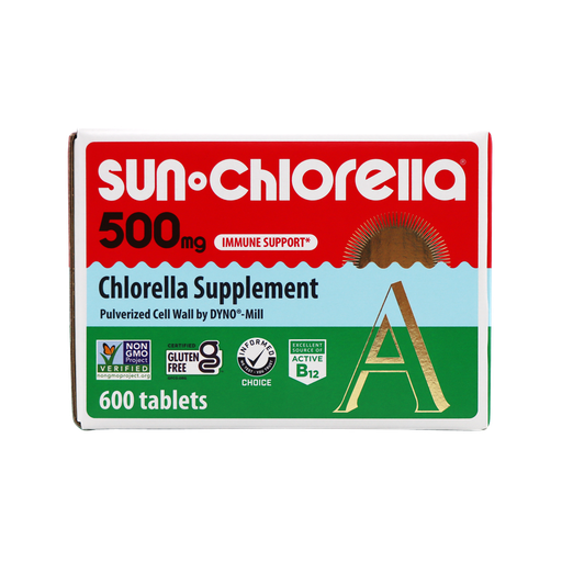 [1XJ5] SUN CHLORELLA 500MG - 600 TABLETS