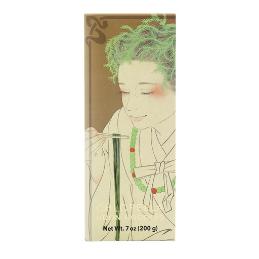 [1XUDON] CHLORELLA UDON NOODLES - 1 BOX (3.5 SERVINGS, 7.0 oz)
