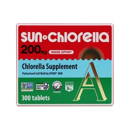 [A1] SUN CHLORELLA TABLETS 200MG - 300 TABLETS