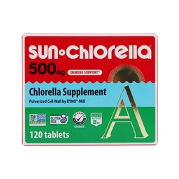 [J1] SUN CHLORELLA 500MG - 120 TABLETS